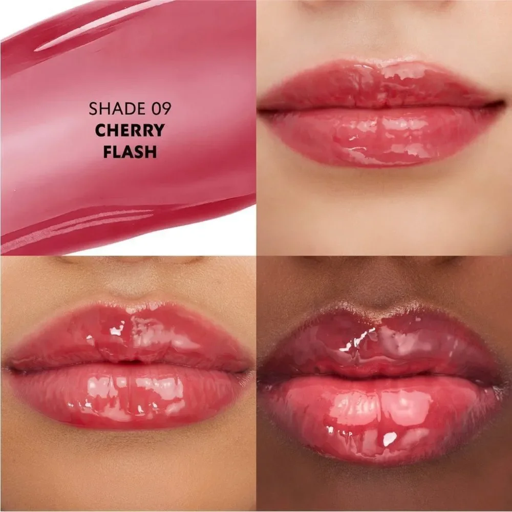 YSL NEW Loveshine Plumping Lip oil gloss in Cherry Flash